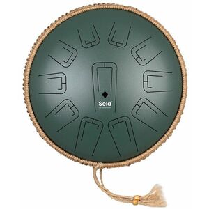 Sela Unity Tongue Drum 13" C Major Green 432 Hz kép