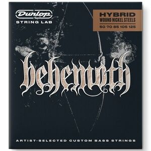 Dunlop Behemoth Hybrid Wound Nickel Bass Strings 50-125 5-String kép