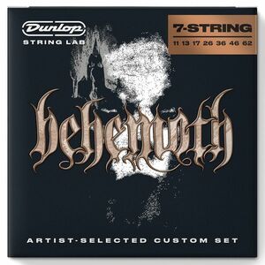 Dunlop Behemoth Custom Guitar Strings 11-62 7-String kép