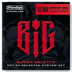 Dunlop BIG1268 In Flames Björn Gelotte Custom Guitar Strings 12-68 kép