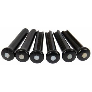 Furch Bridge Pins Ebony/Pearl dot kép