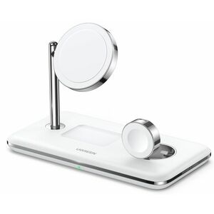 Ugreen 90326 Wireless Charger MPP (Apple 15W) 3 in 1 White kép