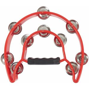 Cega Double Row Tambourine Red kép