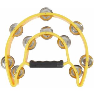 Cega Double Row Tambourine Yellow kép