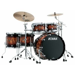Tama Starclassic Walnut/Birch Lacquer Shell Molten Brown Burst Rock Se kép