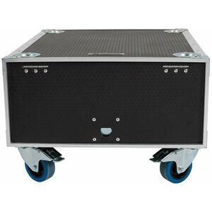 Razzor Cases HEXA 4U sliding door rack 512, spring-loaded, with 100mm kép