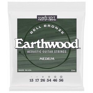 Ernie Ball Medium Earthwood Bell Bronze Acoustic 13-56 kép
