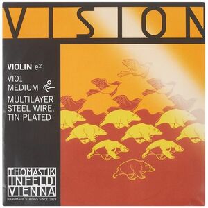 Thomastik Steel Wire, Tin Plated, (E) VI01 kép