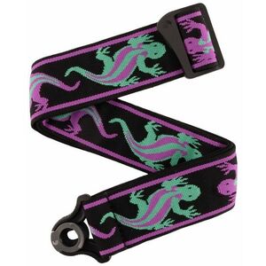 D'Addario Auto Lock Vintage Green/Violet Lizards kép