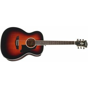 D'Angelico Excel Tammany Mahogany Burst kép