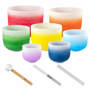 Sela Crystal Singing Bowl Chakra Set 432 Hz kép
