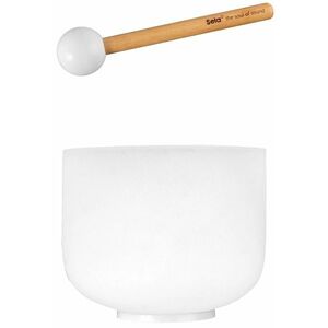 Sela 8" Crystal Singing Bowl Frosted B - 440 Hz kép