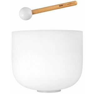 Sela 11" Crystal Singing Bowl Frosted F - 440 Hz kép