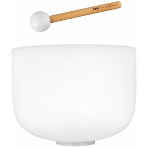 Sela 12" Crystak Singing Bowl Frosted E - 440 Hz kép