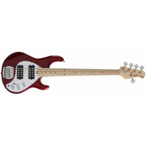 Sterling by Music Man SUB StingRay 5 HH Candy Apple Red kép