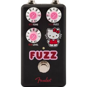 Fender Hello Kitty Black Fuzz Pedal kép