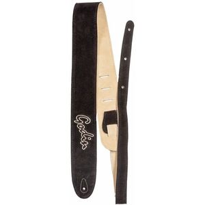 Godin Brown Suede Embroidery kép