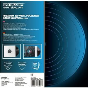 Reloop Premium 12'' Vinyl Polylined Inner Sleeves kép