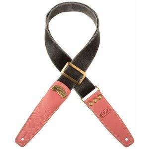 Magrabò Stripe SS Cotton Washed Black 5 cm, Litchy kép