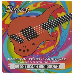 Payson Harmonic Multiscale Flats 4-String Long Scale kép