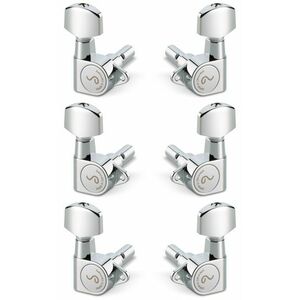 Schaller M6 135 3 left + 3 right Chrome kép