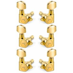 Schaller M6 135 3 left + 3 right Gold kép
