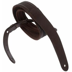 Taylor Taylor Slim Vegan Leather Strap, Chocolate Brown kép