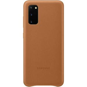 Galaxy S20 Leather cover brown (EF-VG980LAEGEU) kép