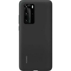 P40 Pro Silicone cover black (51993797) kép