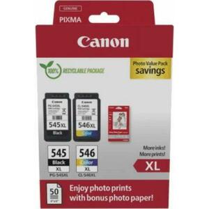 PG-545XL/CL-546XL Multipack + Photo Paper (8286B012) kép