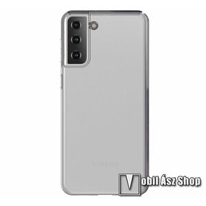 Szilikon védő tok / hátlap - ULTRAVÉKONY! - ÁTLÁTSZÓ - SAMSUNG Galaxy S21 5G (SM-G991B/SM-G991B/DS) kép