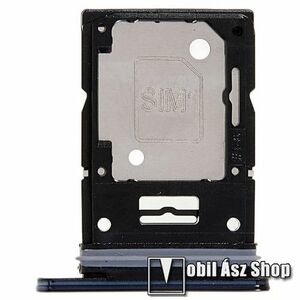 SIM kártya tartó tálca, nano SIM és microSD - OEM minőség - FEKETE - SAMSUNG Galaxy A53 5G (SM-A536U) kép