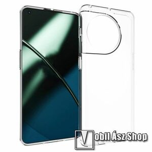 Szilikon védő tok / hátlap - ÁTLÁTSZÓ - OnePlus 11 kép