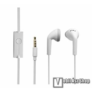 SAMSUNG fülhallgató, headset - FEHÉR - sztereo, 3, 5mm jack, felvevő gomb - EHS61ASFWE - GYÁRI kép