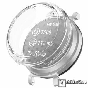Garmin Lily 2, 2 Classic, Okosóra szilikontok, Keret, Bumper, Átlátszó kép