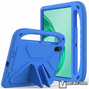 Huawei Honor Pad X8a, Shockproof EVA habszivacs védőtok, Ütésálló, Kitámasztható, Hordozó füllel, Kék kép