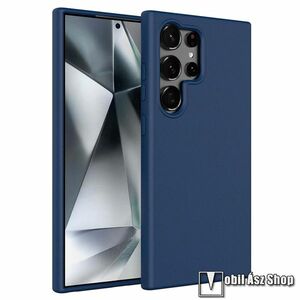 Samsung Galaxy S25 Ultra (SM-S938), Telefontok, Környezetbarát, Biológiailag lebomló, Szilikon, Matt, Sötétkék kép
