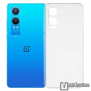 OnePlus Nord CE4 Lite 5G, Telefontok, Szilikon, Kamerasziget védelem, 1, 5mm vastag, Átlátszó kép