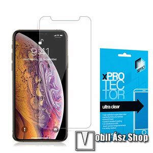 Apple iPhone X, XS, 11 Pro, Xpro fólia, Clear, 1db, Sík részre, Átlátszó kép