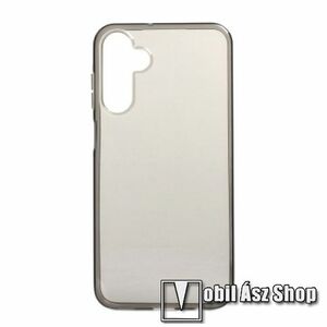 Samsung Galaxy A56 5G, Telefontok, Szilikon, TPU, 1, 3mm vastag, Átlátszó, Szürke kép