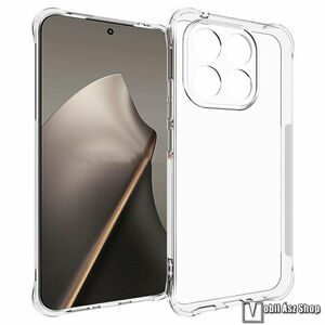Xiaomi 15T, Telefontok, Szilikon, TPU, Kamerasziget védelem, Erősített sarkok, Átlátszó kép