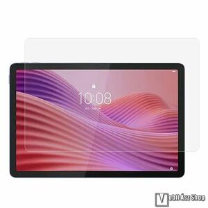 Lenovo Tab 10.1 (2025), Előlapvédő karcálló edzett üvegfólia, 0, 3 mm vékony, 9H, Arc Edge, A képernyő sík részét védi, 1db, Átlátszó kép