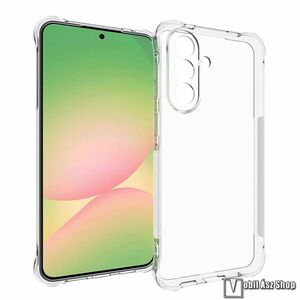 Samsung Galaxy A57, Telefontok, Szilikon, TPU, Kamerasziget védelem, Erősített sarkok, Átlátszó kép