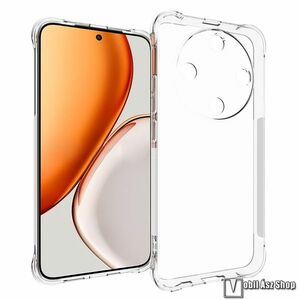 Honor Magic8 Lite, X9d 5G, X70 5G, Telefontok, Szilikon, TPU, Kamerasziget védelem, Erősített sarkok, Átlátszó kép