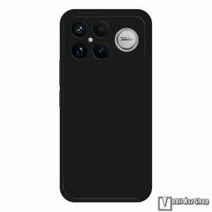 Xiaomi Poco F8 Ultra, Telefontok, Szilikon, Mikroszálas szövet karcolásmentesítő belső, Kamerasziget védelem, Fekete kép