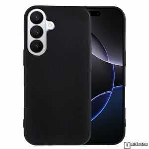 Samsung Galaxy S26, S26 Pro, Telefontok, Szilikon, Matt, Fekete kép