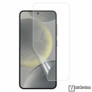 Samsung Galaxy S26, S26 Pro, Képernyővédő fólia, HD Clear, 1db, PET, törlőkendővel kép