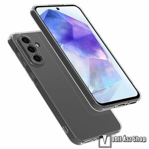 Samsung Galaxy A56 5G, Telefontok, Szilikon, Kamerasziget védelem, 1, 5mm vastag, Átlátszó kép