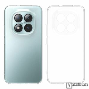Xiaomi Redmi Note 15 Pro Plus 5G, Poco M8 Pro 5G, Telefontok, Szilikon, TPU, Kamerasziget védelem, Ultravékony, Átlátszó kép