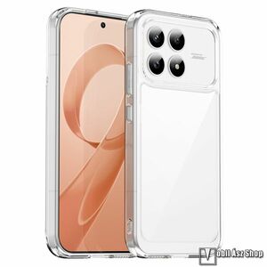 Xiaomi Poco F8 Pro, Ott! Transparent telefontok, Akril hátlap, Szilikon szegély, Átlátszó kép